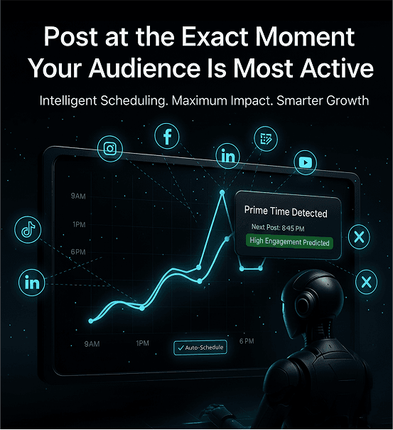 Post at the Exact Moment Your Audience is Most Active